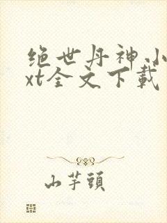 绝世丹神小说txt全文下载