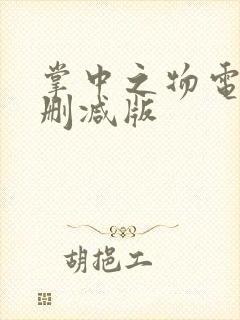 掌中之物电影未删减版