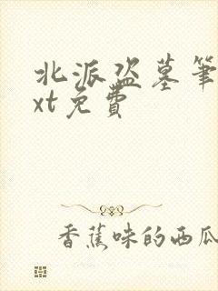 北派盗墓笔记txt免费