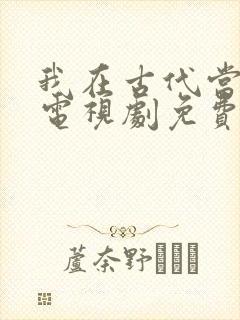 我在古代当王爷电视剧免费观看封面