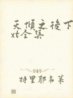 天倾之后下载txt全集封面