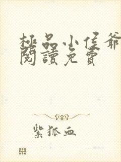 极品小侯爷全文阅读免费封面