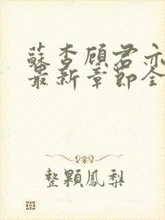 苏杳顾君亦小说最新章节全文免费阅读封面