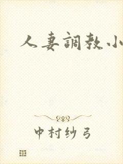 人妻调教小说h
