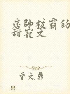 痞帅校霸的校园甜宠文封面