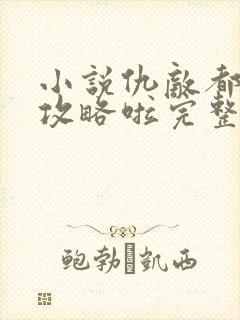 小说仇敌都被我攻略啦完整版未删减小说