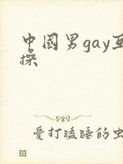 中国男gay互操