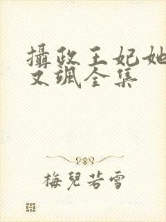 摄政王妃她又美又飒全集