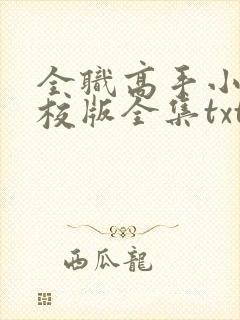 全职高手小说精校版全集txt