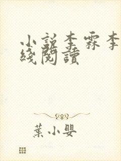 小说李霖李澜在线阅读