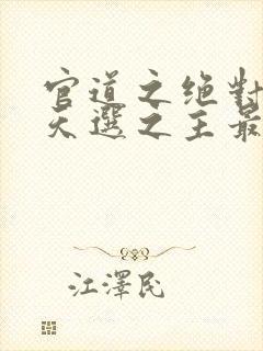 官道之绝对权力天选之主最新章节在线