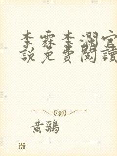 李霖李澜官场小说免费阅读