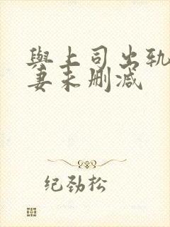 与上司出轨的人妻未删减