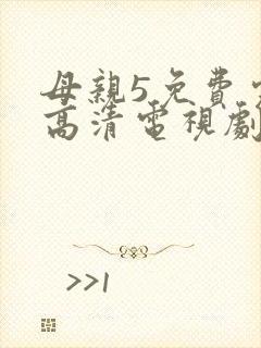 母亲5免费完整高清电视剧