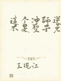 这个冲师逆徒才不是圣子免费阅读