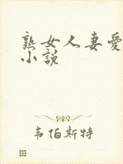 熟女人妻爱好者小说封面