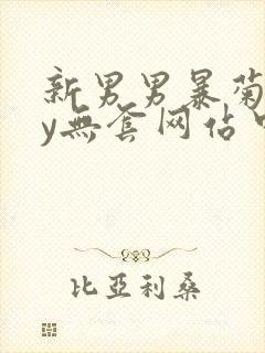 新男男暴菊gay无套网站中国