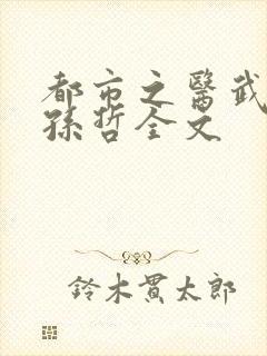 都市之医武风流孙哲全文