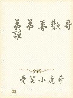 弟弟喜欢哥哥小说