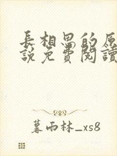 长相思的原著小说免费阅读