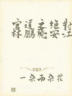 官道之绝对权力林鹏飞安江阅读全本小说