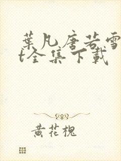 叶凡唐若雪txt全集下载封面