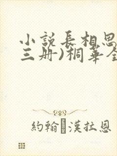 小说长相思(全三册)桐华全文下载
