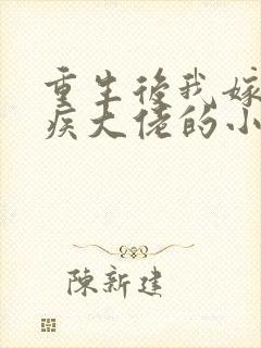重生后我嫁给残疾大佬的小说