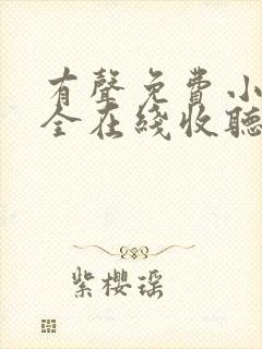 有声免费小说大全在线收听封面