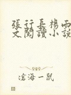 张行长杨雨婷全文阅读小说封面