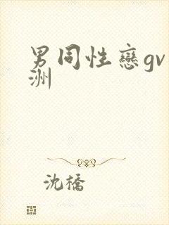 男同性恋gv亚洲