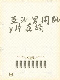 亚洲男同帅gay片在线