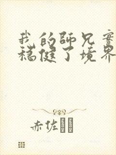 我的师兄实在太稳健了境界划分