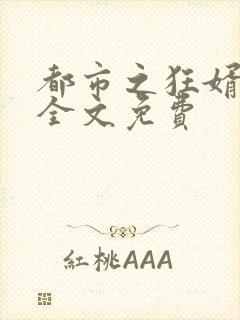 都市之狂婿战神全文免费