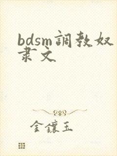 bdsm调教奴隶文封面