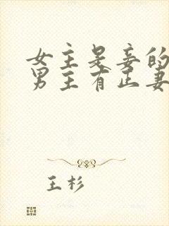 女主是妾的虐文男主有正妻