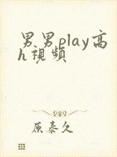 男男play高h视频封面