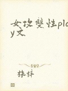 女攻双性play文