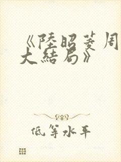 《陆昭菱周时阅大结局》