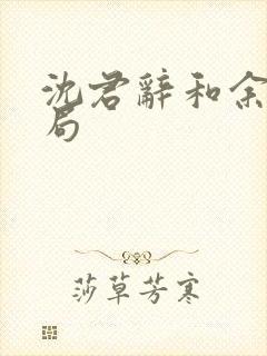 沈君辞和余晚结局