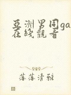 亚洲男同gay在线观看封面