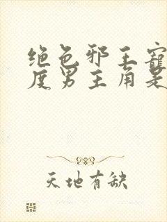 绝色邪王宠妻无度男主角是谁