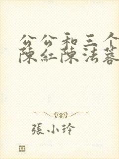 公公和三个媳妇陈红陈法蓉小说阅读