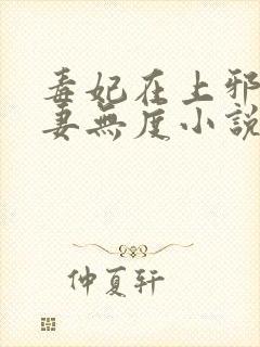 毒妃在上邪王宠妻无度小说