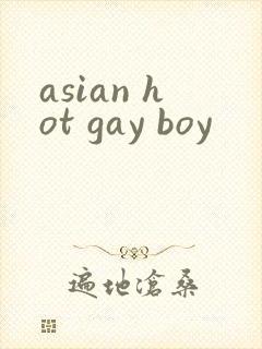 asian hot gay boy封面