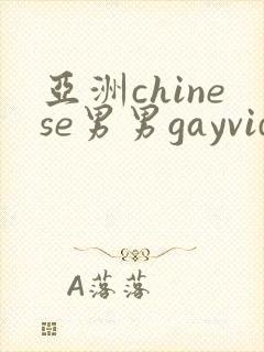 亚洲chinese男男gayvideo封面