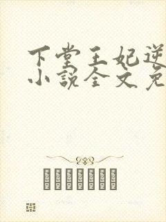 下堂王妃逆袭记小说全文免费阅读
