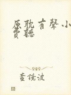 原耽有声小说免费听封面