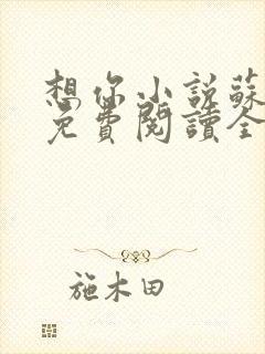 想你小说苏玛丽免费阅读全文无弹窗封面