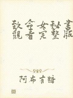 致命女秘书免费观看完整版封面
